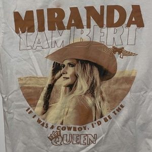 Miranda Lambert Concert Tee T-Shirt-- Velvet Rodeo Las Vegas Residency